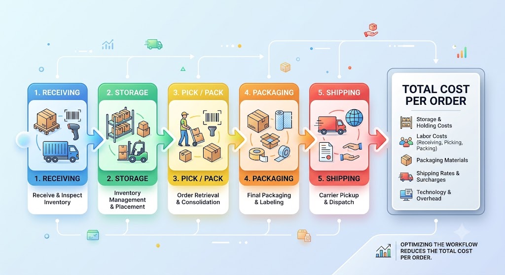 Fulfillment Cost Breakdown by Fee Type
