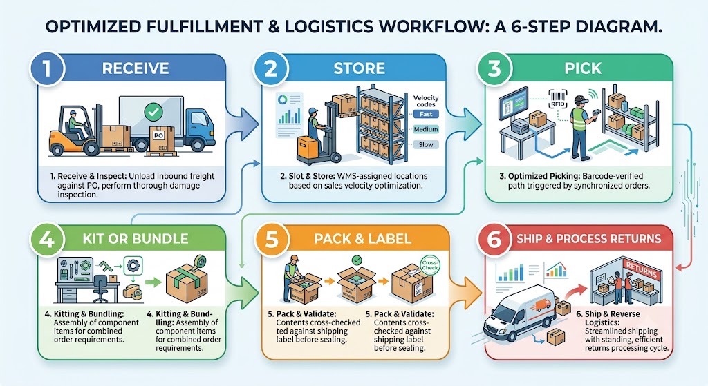 Ecommerce Fulfillment Process Step by Step Ecommerce Fulfillment Process Step by Step