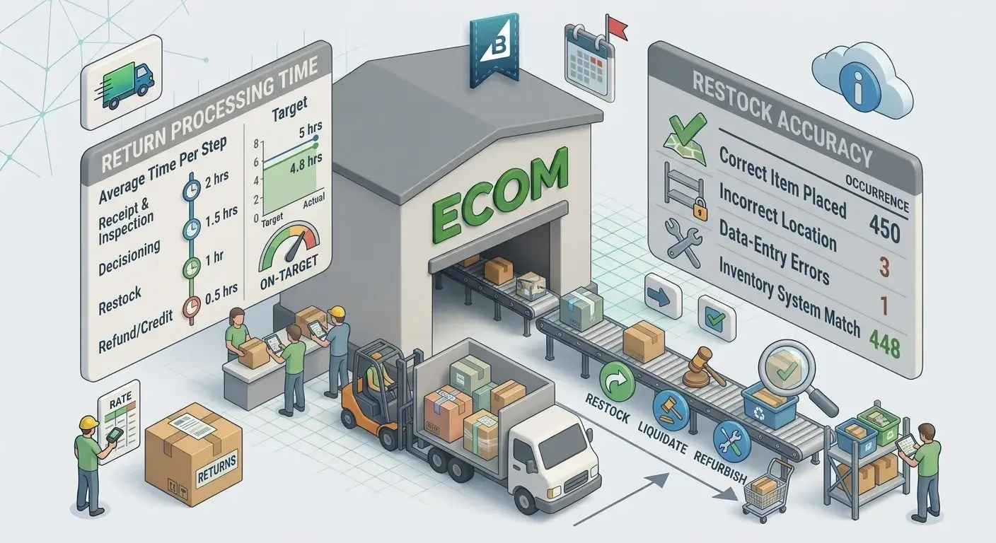 Return Processing Time and Restock Accuracy